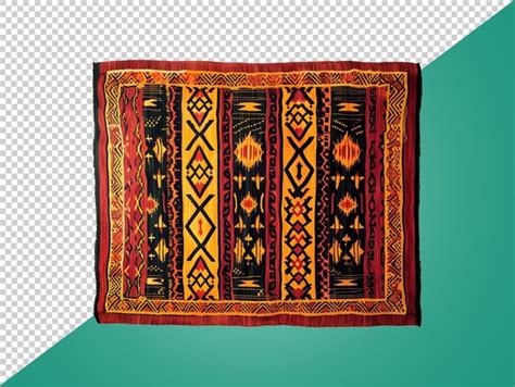 Premium Psd Traditional Carpet With Transparent Background