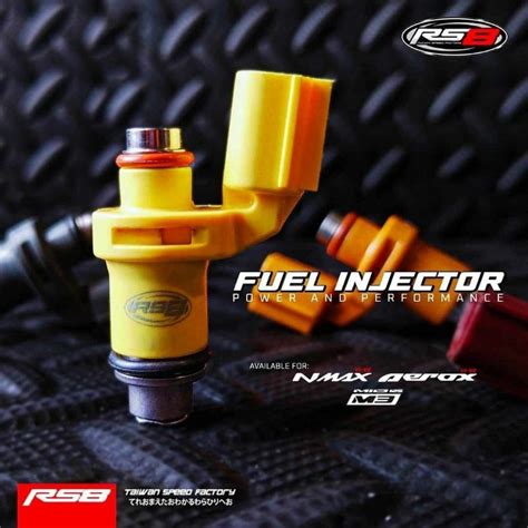 RS8 Fuel Injector M3 Aerox V1 V2 NMAX V2 10 Holes Shopee Philippines