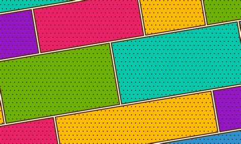 Premium Vector Colorful Abstract Pop Art Comic Background