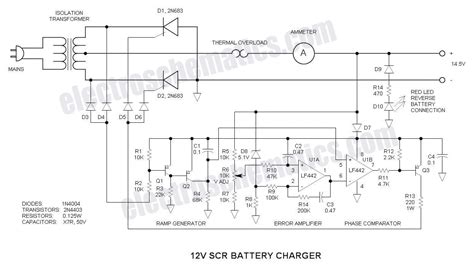 Scr Power Control Circuit Diagram Wiring Diagram