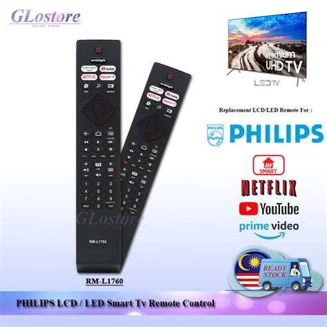 Universal Philips Smart Lcd Led Tv Remote Control Rm L Remote Tv