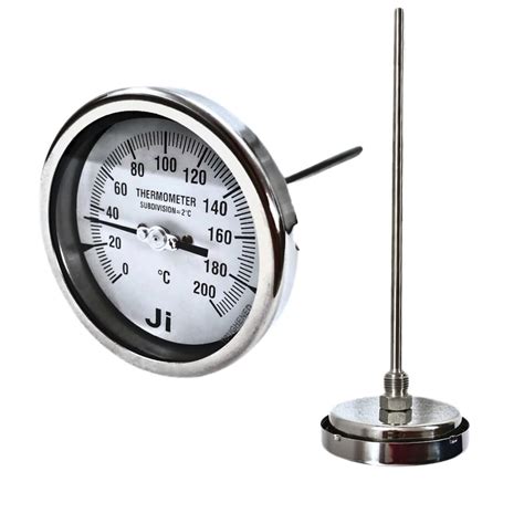 Ji Japsin Instrumentation Temperature Gauge Bimetal Dial Thermometer