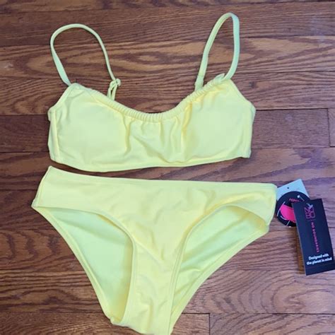 No Boundaries Swim Nwt Nobo Yellow Bikini Poshmark