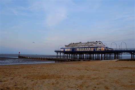 Cleethorpes Beach Sunset Evening Sun At Cleethorpes Beach Flickr