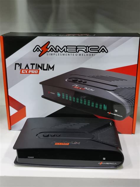 Receptor Azamerica Platinum Gx Pro K Ultra Hd Wi Fi Acm