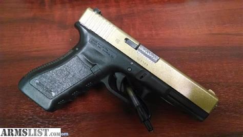 Armslist For Sale Glock 22 Gen 3 Gold Slide Jeweled Barrel