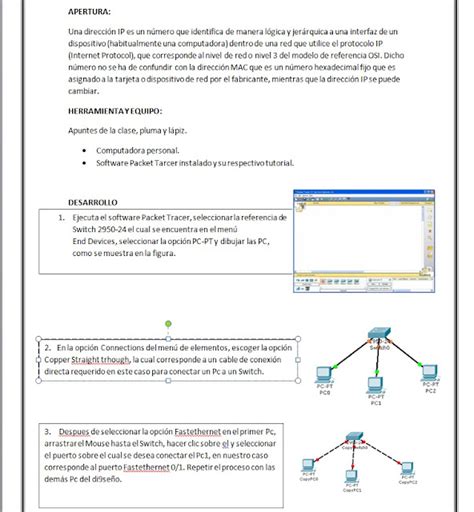 Diseños De Redes Lan Secuencia Didáctica 7 Estructura De Red Con Un