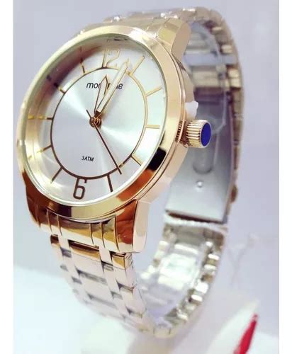 Reloj Pulsera Mondaine Lpmvde De Cuerpo Color Dorado Para Mujer