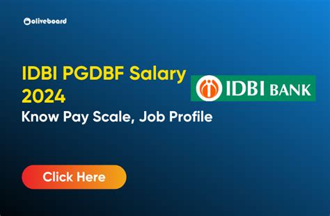 IDBI PGDBF Salary 2024 Know Stipend Benefits Career Growth