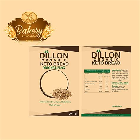 Bread Label/ Packaging Design on Behance