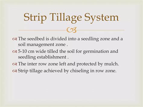 Conservation Tillage Practices Used In Conservation Tillage Ppt
