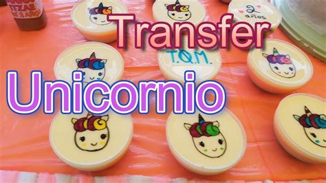 Transfer Casero Para Gelatinas De UNICORNIO YouTube