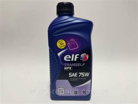 Трансмісійне масло ELF Tranself NFX 75W 1л. / 223519 (заміна для NFP ...