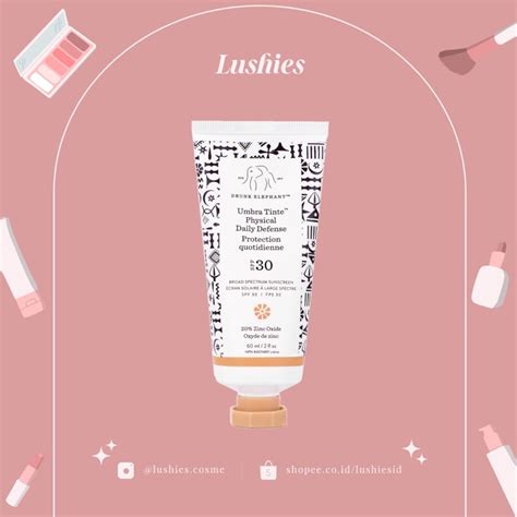 Jual Drunk Elephant Umbra Tinte Physical Daily Defense 60ml Shopee Indonesia