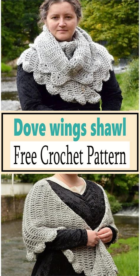 Wings Shawl Crochet Patterns