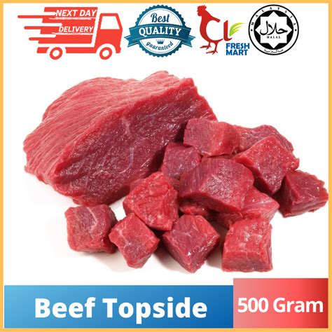 beef topside daging topside  gram vacuum packed shopee malaysia