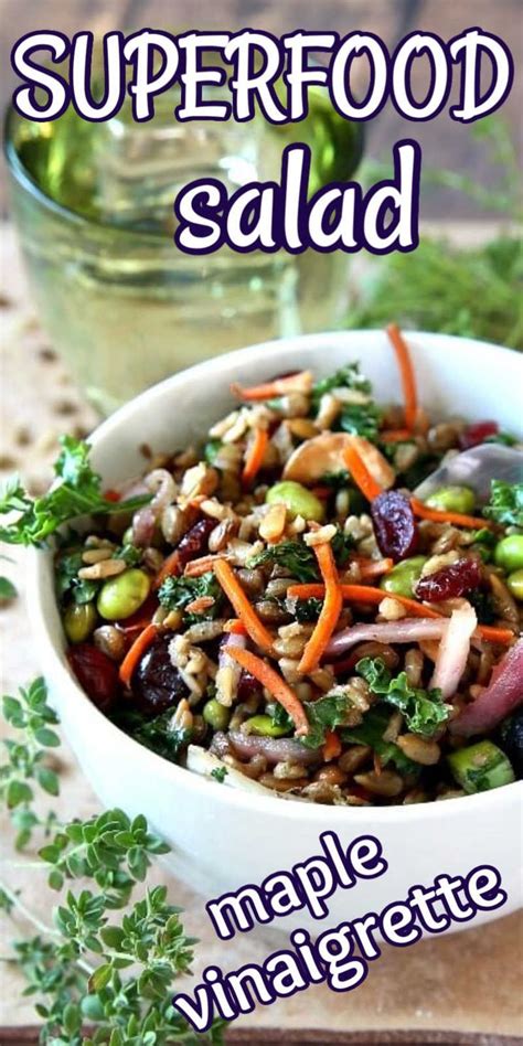 Healthy Superfood Salad Superfood Salad Vegan Salad Recipes Healthy