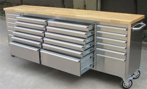 Rolling workbench and tool box