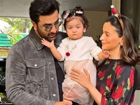 Alia Bhatt And Ranbir Kapoor Introduced Daughter Raha Kapoor Watch Cute