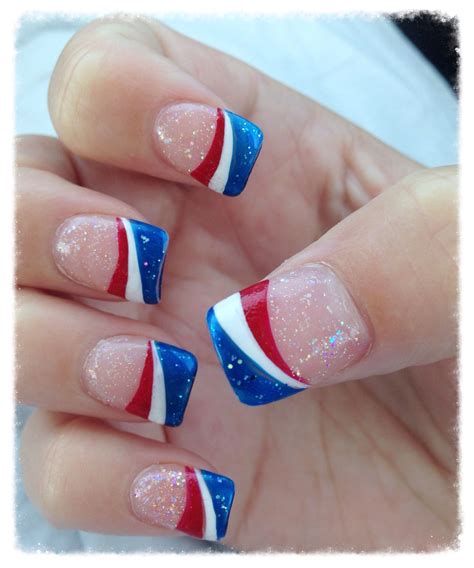 Pin By Patti Etherington On Nail Tip Themes Patriotic Nails Design