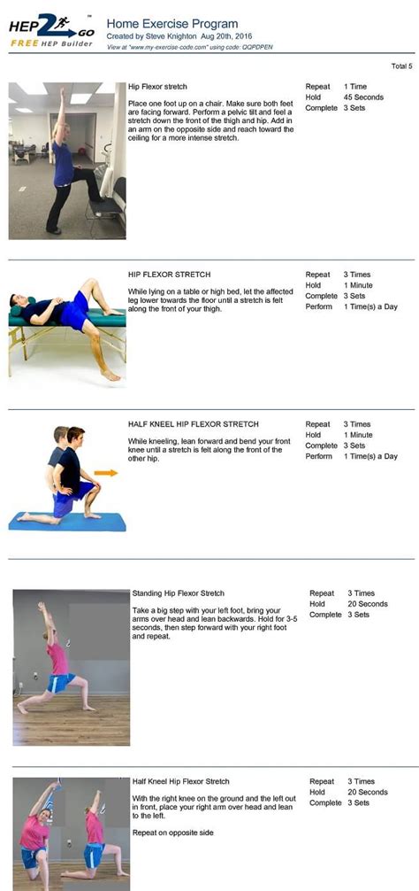 Hip Stretches Chiropractor Oakville Oakville Chiropractor