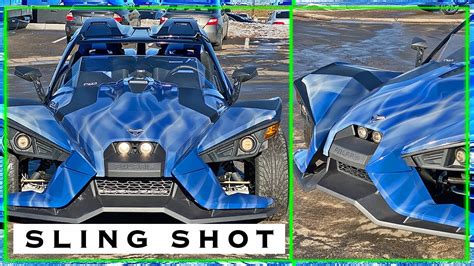 The Most Insane Polaris Slingshot Youll See Today Vinyl Wrap Youtube