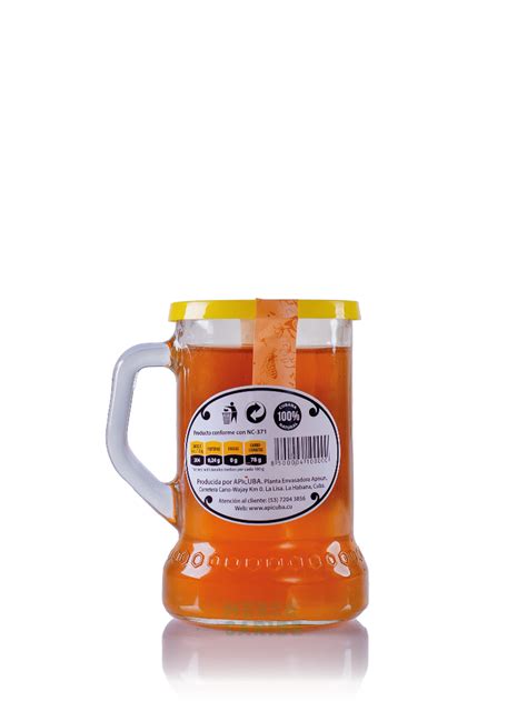 Miel De Abejas Polifloral Apisun Jarra De Cristal 340g AC