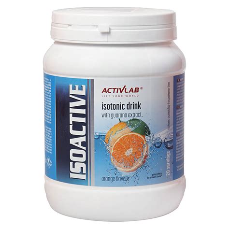 Изотонический напиток Iso Active isotonic drink 630g Orange ID