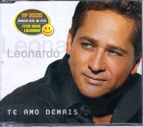 Single Leonardo Te Amo Demais 1 Faixa Cd Novo Lacrado R 150 00