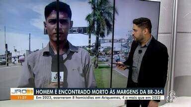 Jornal De Rond Nia Edi O Homem Encontrado Morto S Margens Da