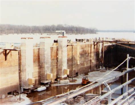 Fountain City Lock And Dam 5a Wapasha Construction