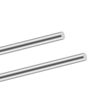 Lot De 2 Barres Rondes En Acier Inoxydable IMeistek 304 10 Mm X 300