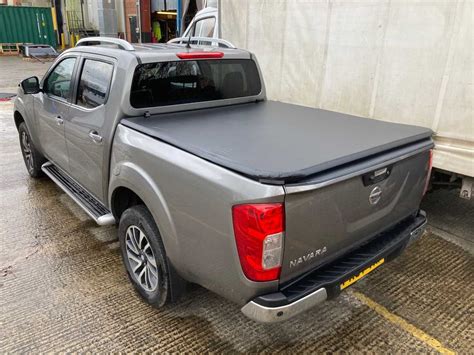 Nissan Navara NP300 Tri Fold Soft Tonneau Cover Double Cab