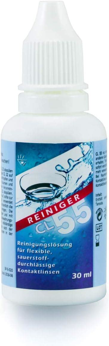 Reiniger CL 55 für formstabile Kontaktlinsen 30 ml Amazon de