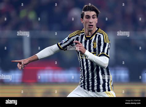 Genova Italy 15th Dec 2023 Fabio Miretti Of Juventus Fc Looks On