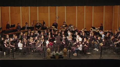 Middle And High School Honor Band Concert Youtube