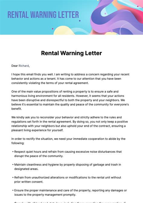 Free Warning Letter For Drunk Employee Template Edit Online And Download