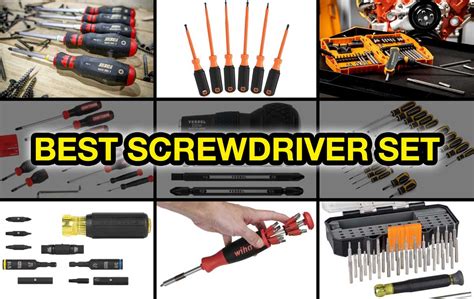 Best Screwdriver Sets For 2024 7 Picks For 7 Applications Pro Tool