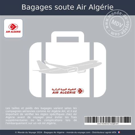 Vol Air Algérie moins cher avec bagage inclus Monde du Voyage