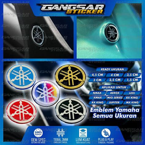 Jual Emblem Garputala Yamaha Timbul Emblem Garputala Yamaha Semua