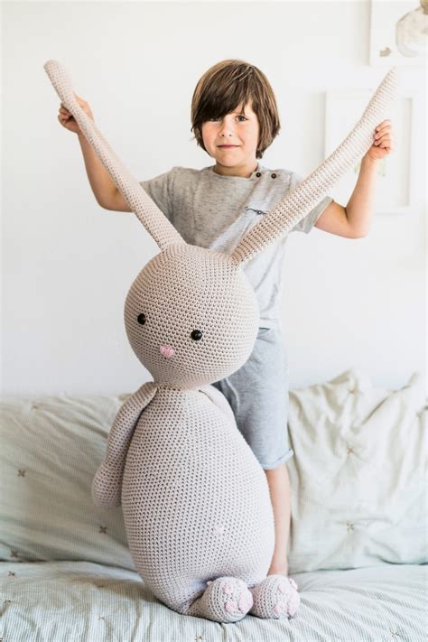 Kuscheltier Amigurumi XXL Hase Häkelanleitungen PDF