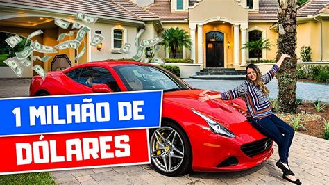 Como é uma CASA de 1 MILHÃO de DOLARES nos EUA YouTube