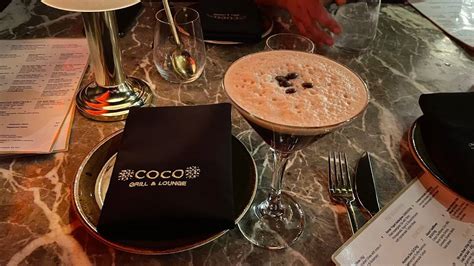 Menu At Coco Grill Lounge Restaurant London