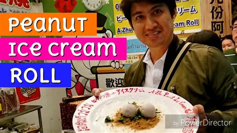 Taiwan Vlog Taiwan S Famous Peanut Ice Cream Roll Masarap Ba