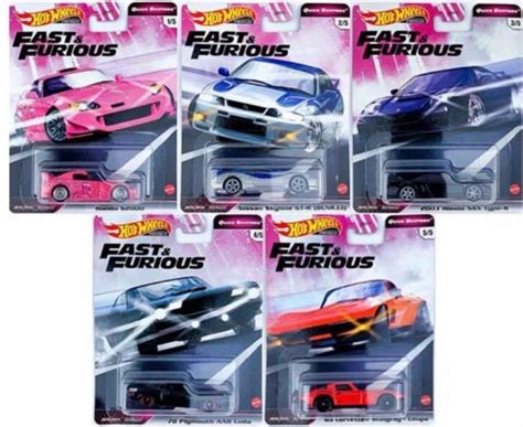 Hot Wheels Premium Rápido Y Furioso 5 Pack Envío gratis