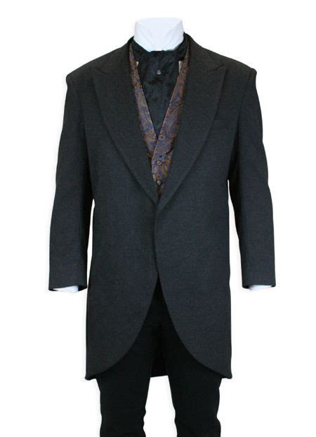 Traditional Cutaway Morning Coat Charcoal