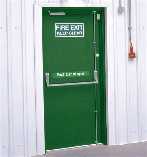 Glass Fire Exit Doors