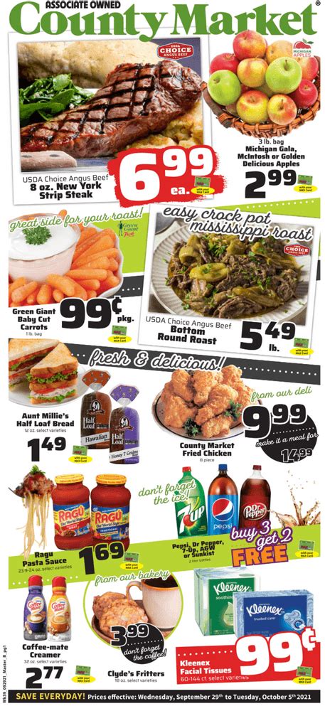 County Market Weekly Ad Sep 29 – Oct 05, 2021