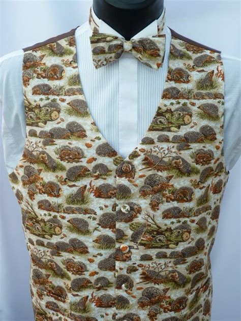 Hedgehog Waistcoat Pocketwatch Waistcoats