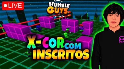 LIVE SALA PERSONALIZADA LIVE STUMBLE GUYS AO VIVO JOGANDO